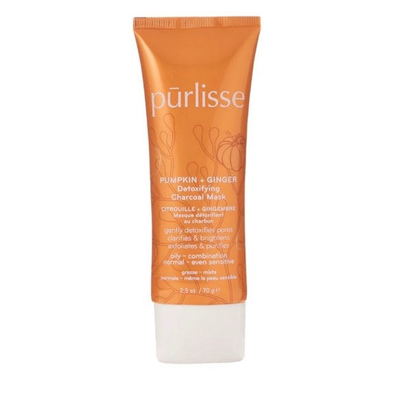 Purlisse Pumpkin and Ginger Detoxifying Charcoal Mask - Picture 1 of 3